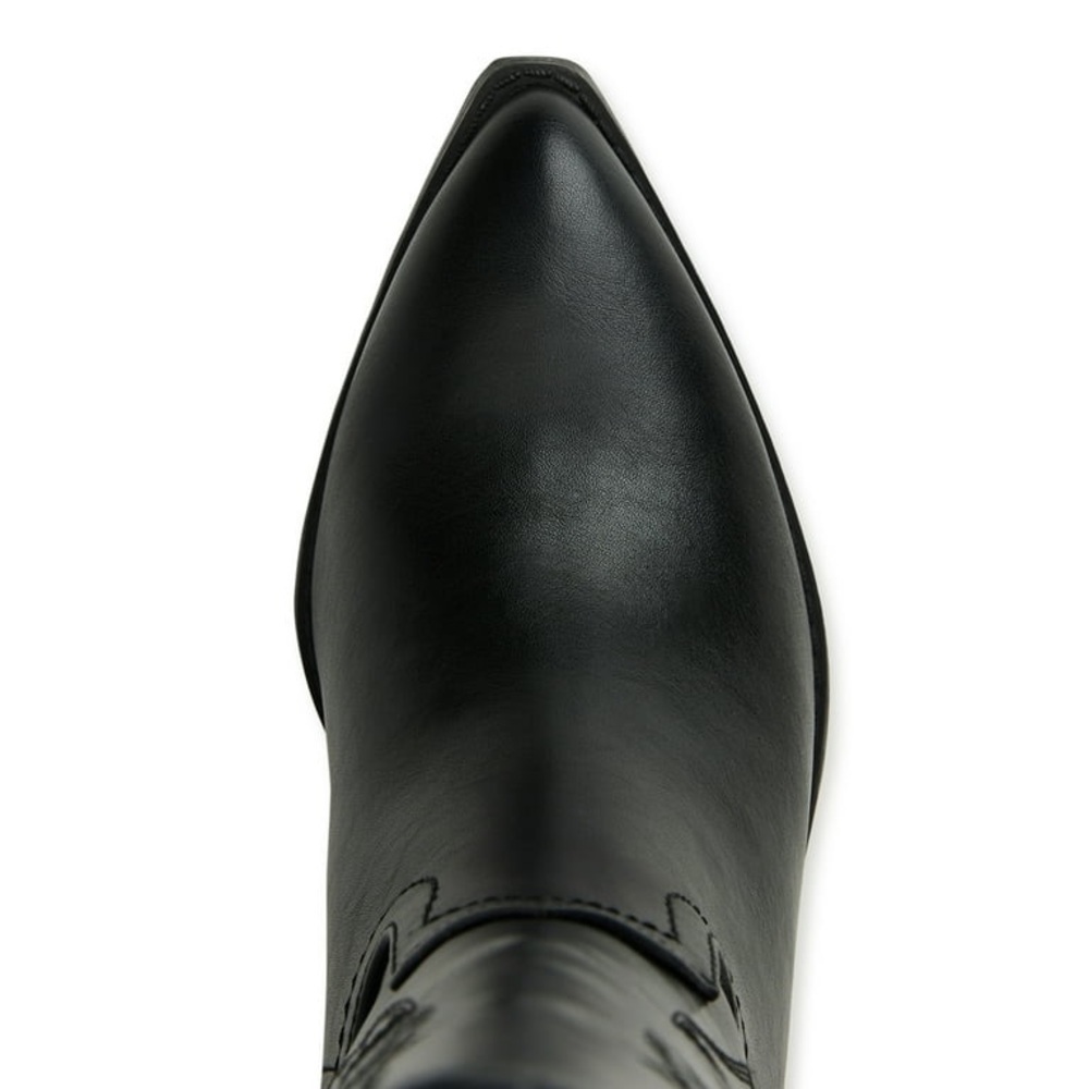 Madden NYC Women's Embroidered Tall Western Boots Stacked Block Heel Size 6 NWT - Picture 3 of 10